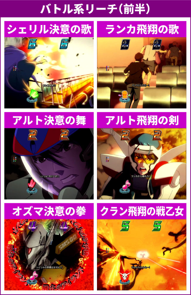 マクロスF4バトル系リーチ1