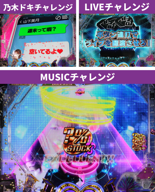 乃木坂通常時大当り