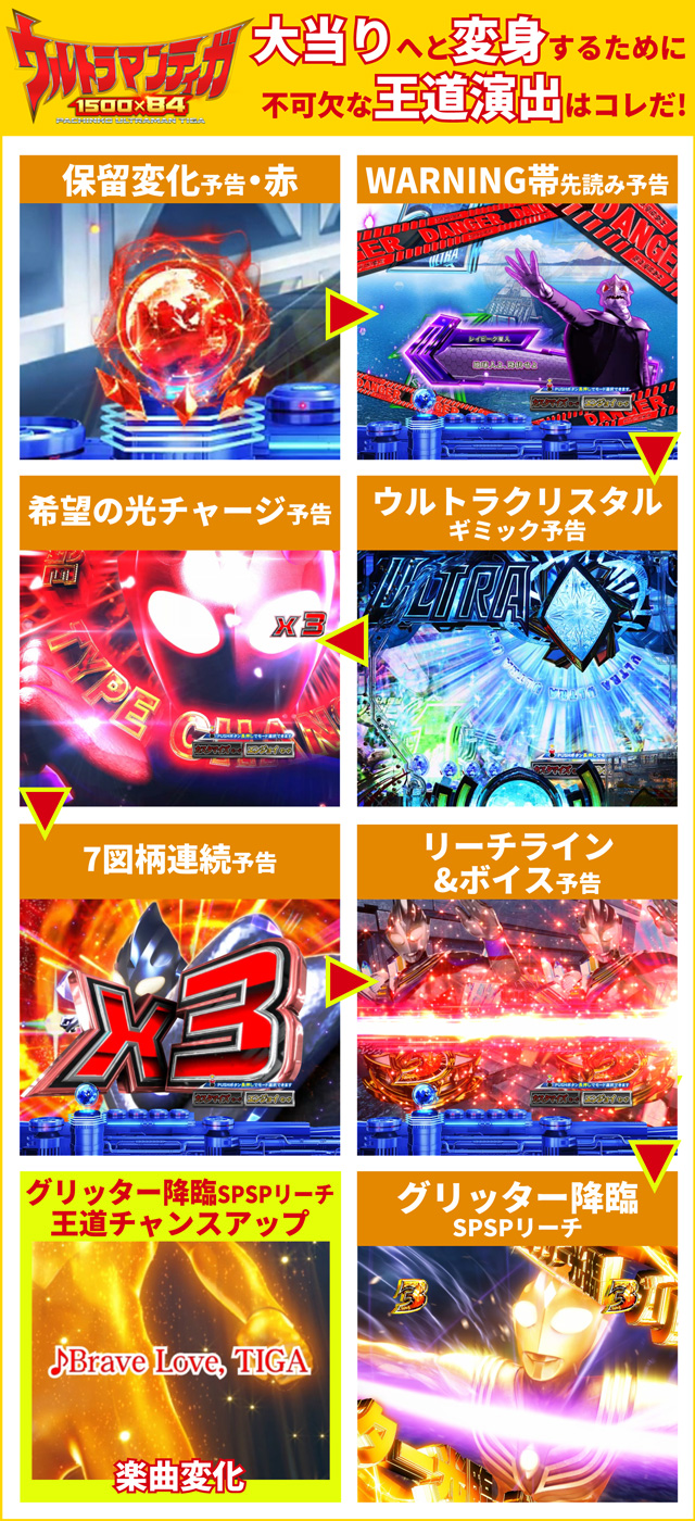 ティガ初当り調査