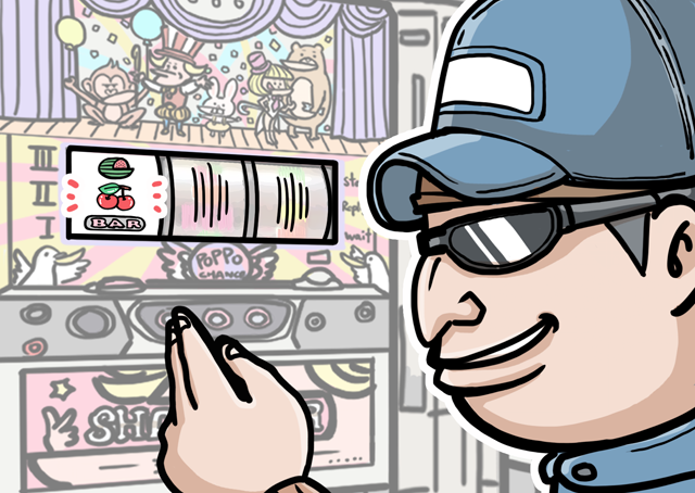 チェリーが揃ったイラスト