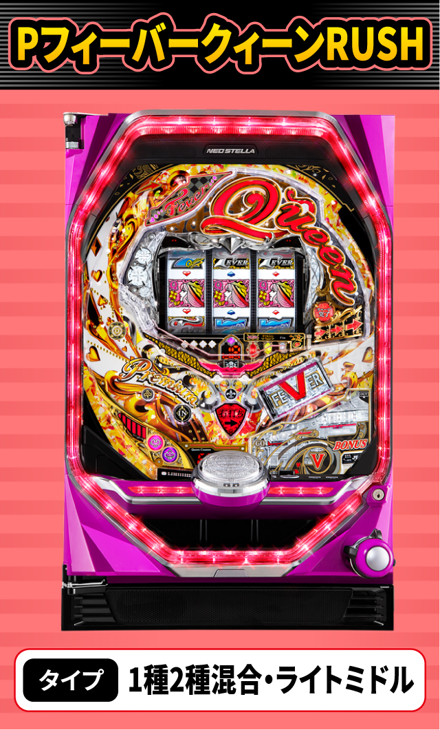 11月新台スペックナビ　PフィーバークィーンRUSH