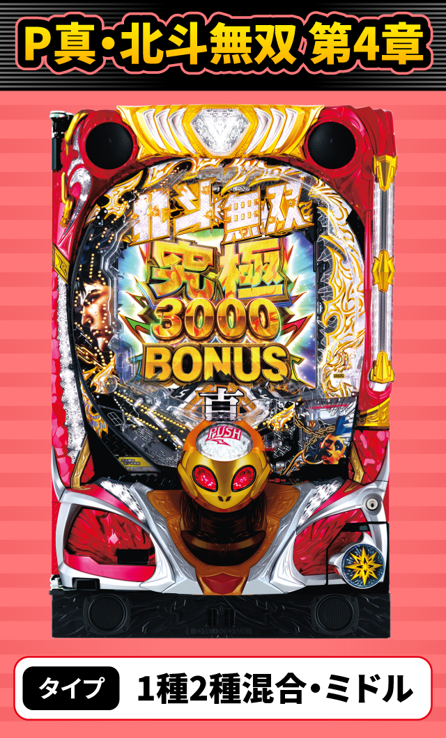 2月新台スペックナビ　P真・北斗無双 第4章