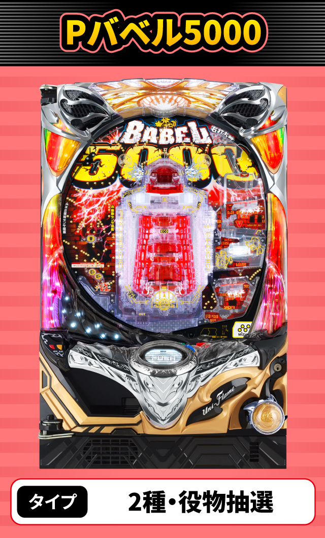 3月新台スペックナビ　Pバベル5000