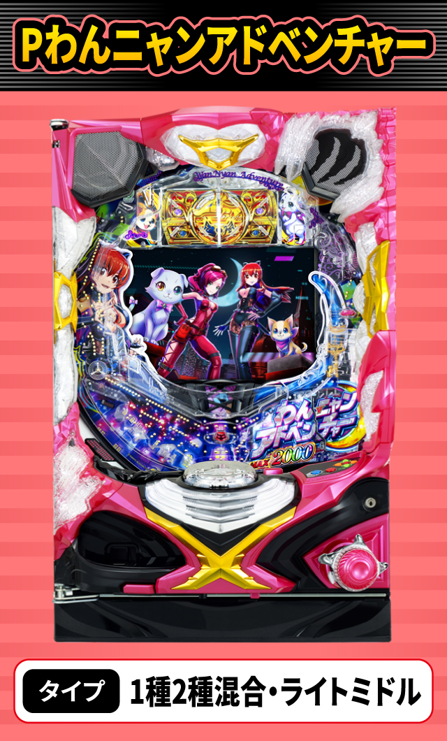 6月新台スペックナビ　Pわんニャンアドベンチャー