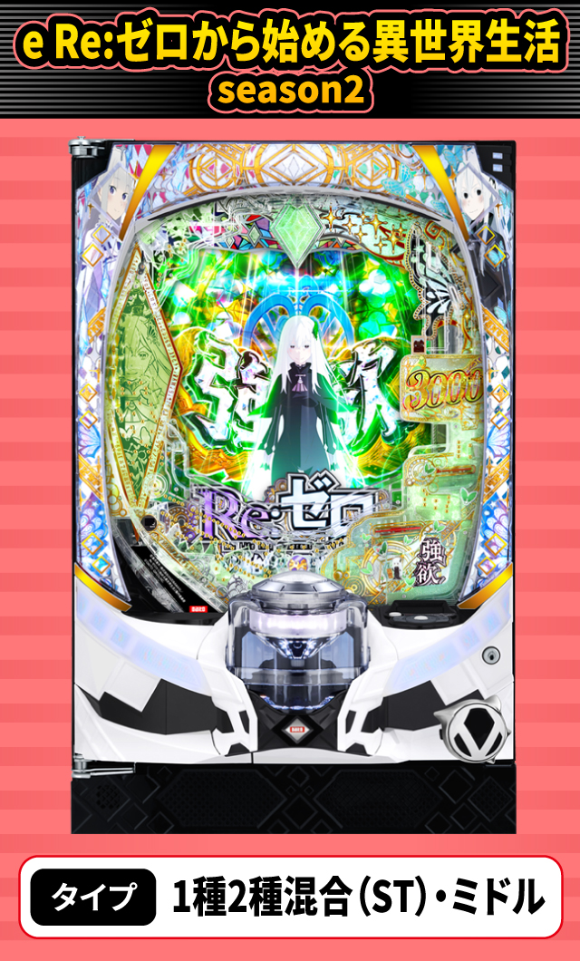 11月新台スペックナビ　e Re:ゼロから始める異世界生活 season2