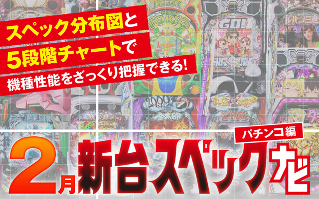 2024年2月新台スペックナビ　パチンコ　バナー