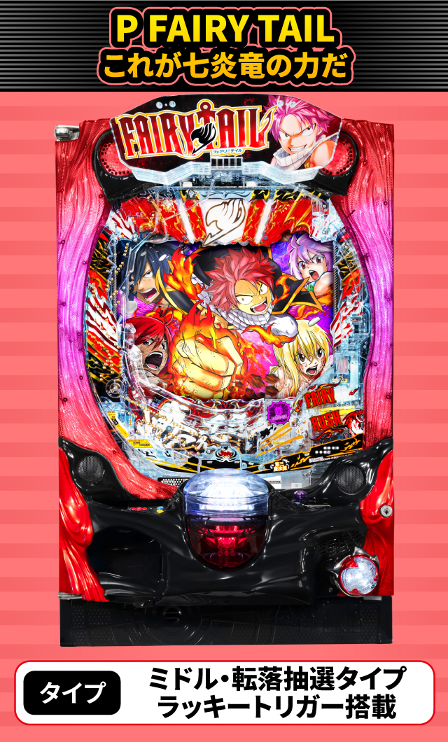 2024年4月新台スペックナビ　P FAIRY TAIL これが七炎竜の力だ