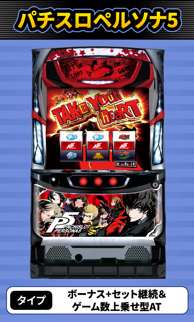 9月新台スペックナビ パチスロペルソナ5