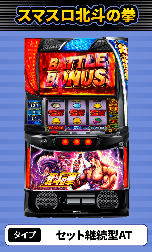 4月新台スペックナビ　スマスロ北斗の拳