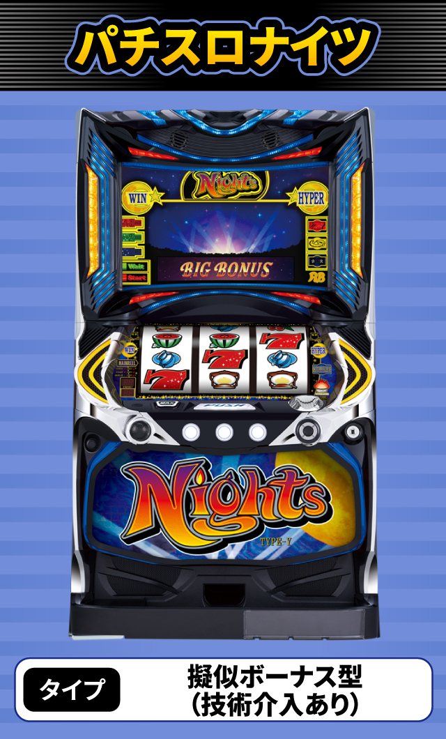 7月新台スペックナビ　パチスロナイツ