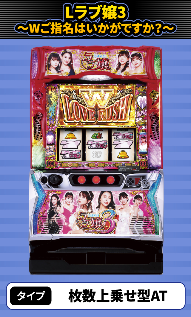 12月新台スペックナビ Lラブ嬢3~Wご指名はいかがですか?~