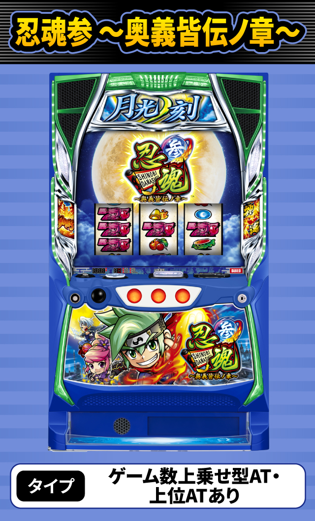 2024年3月新台スペックナビ　忍魂参 ～奥義皆伝ノ章～