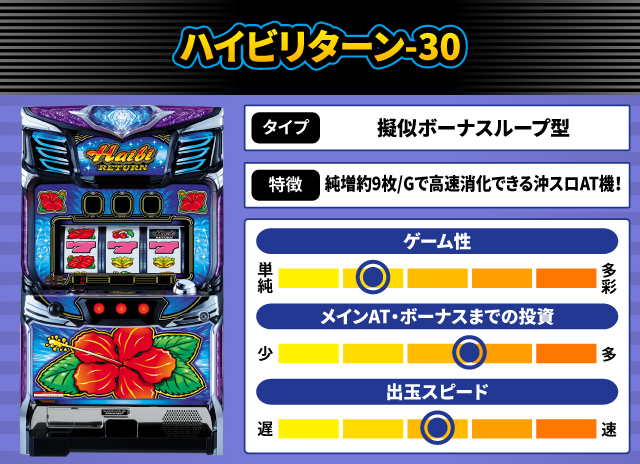 2025年7月新台スペックナビ ハイビリターン-30