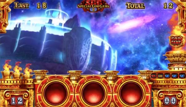 ミリオンゴッド凱旋GOD背景