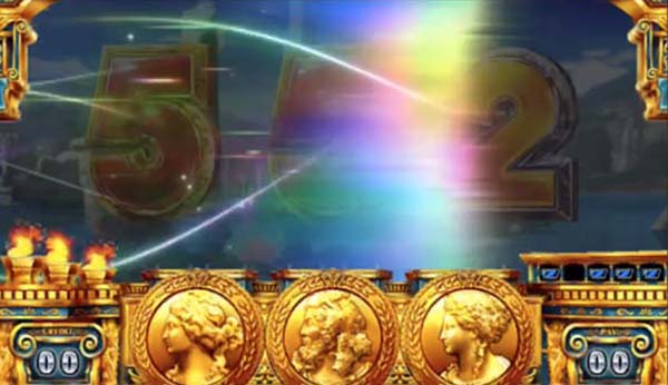 ミリオンゴッド凱旋光の風演出