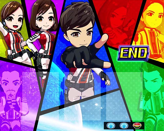 パチスロウルトラマンティガスマスロティガチャンス・チャンス告知終了画面