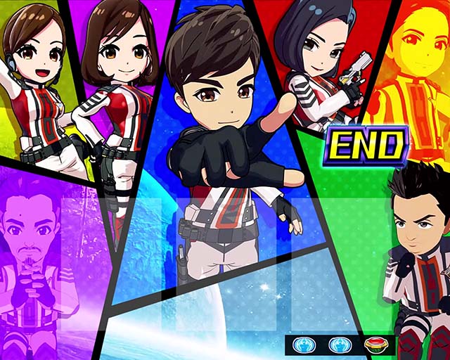 パチスロウルトラマンティガスマスロティガチャンス・チャンス告知終了画面