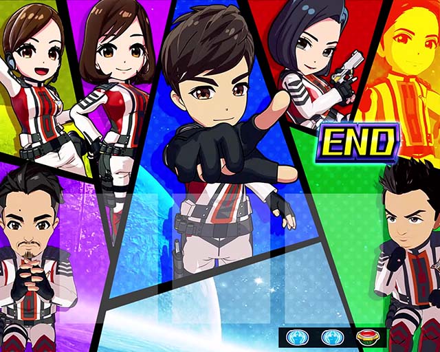 パチスロウルトラマンティガスマスロティガチャンス・チャンス告知終了画面