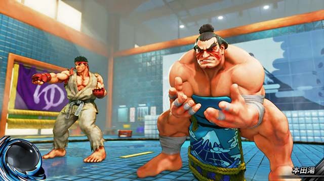 スマスロ ストリートファイターV 挑戦者の道ステージ