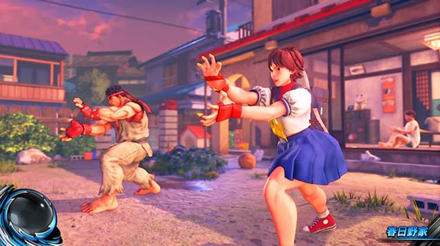 スマスロ ストリートファイターV 挑戦者の道ステージ