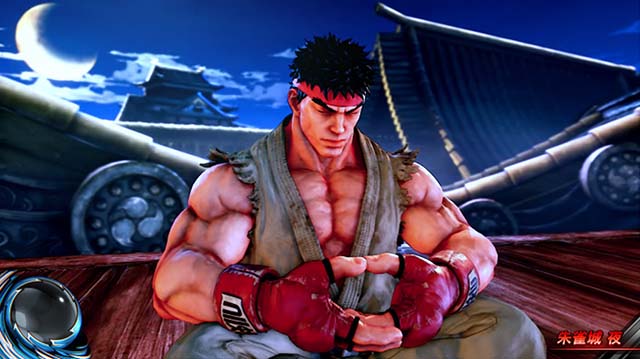 スマスロ ストリートファイターV 挑戦者の道ステージ