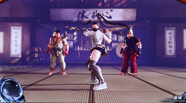 スマスロ ストリートファイターV 挑戦者の道いぶき演出