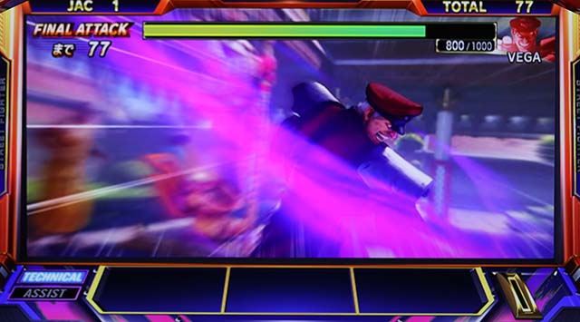 スマスロ ストリートファイターV 挑戦者の道ボーナス敵強攻撃