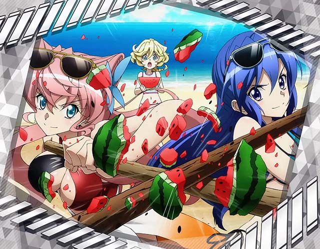 スマスロL戦姫絶唱シンフォギアAT終了画面