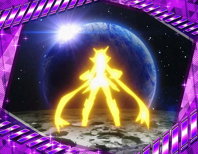 スマスロL戦姫絶唱シンフォギアAT終了画面