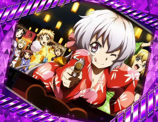 スマスロL戦姫絶唱シンフォギアAT終了画面