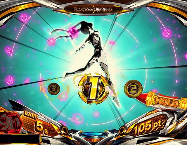 スマスロL戦姫絶唱シンフォギアATモード示唆