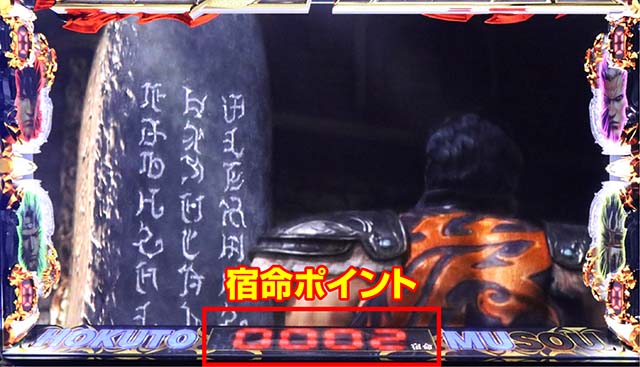 スマスロ真・北斗無双宿命ポイント