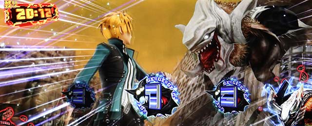 スマスロ ゴッドイーター リザレクションアラガミ交戦押し順ナビ：青