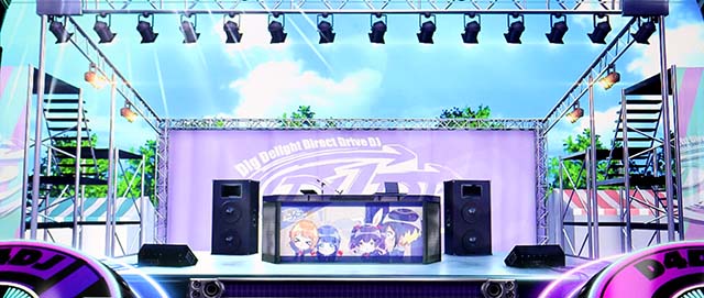 スマスロD4DJステージ