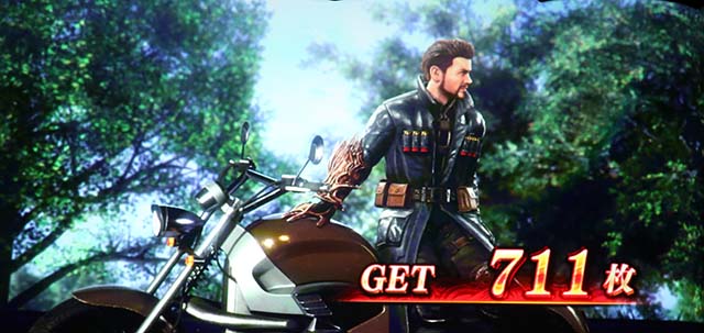 スマスロ鬼武者3BIG終了画面