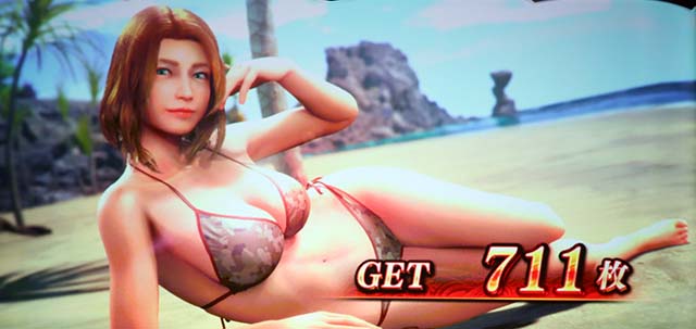 スマスロ鬼武者3BIG終了画面