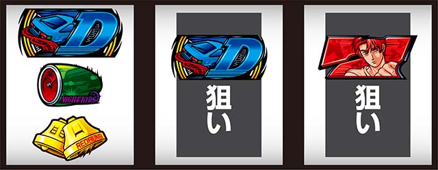 スマスロ頭文字D2nd左リールD狙い打ち方