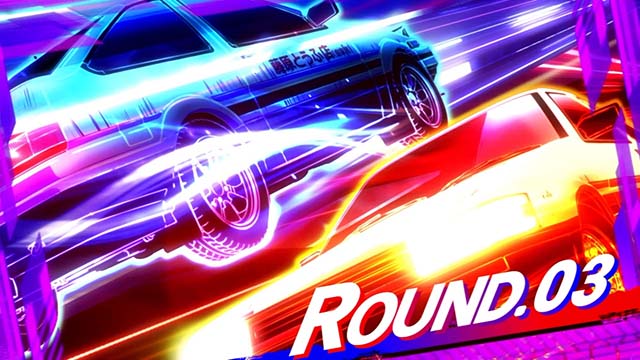 スマスロ頭文字D2nd限界領域セット開始画面