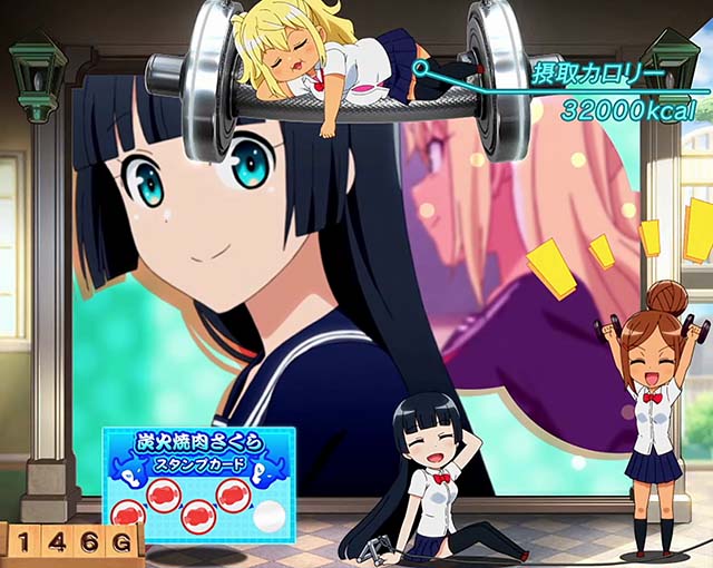 スマスロLパチスロ ダンベル何キロ持てる？焼肉屋スタンプ