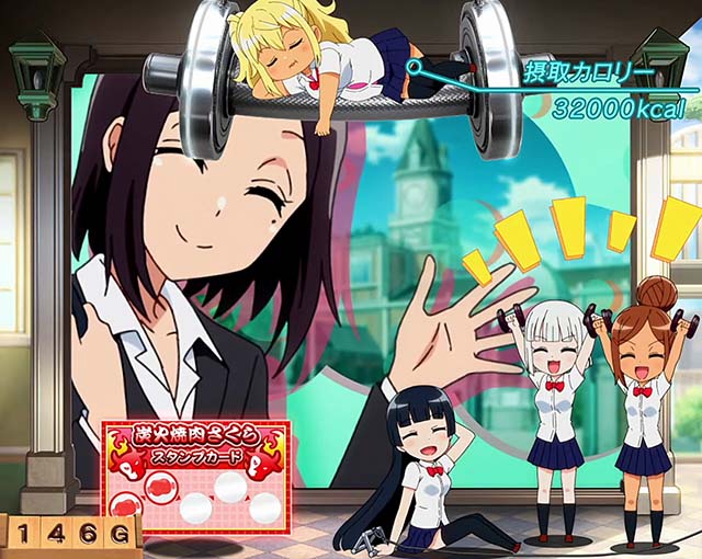 スマスロLパチスロ ダンベル何キロ持てる？スタンプカード