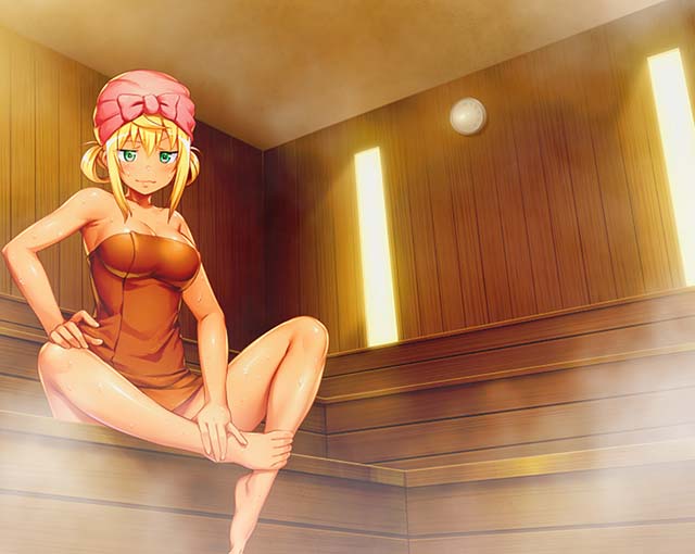 スマスロLパチスロ ダンベル何キロ持てる？サウナ終了画面