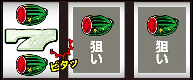 スターハナハナ-30（パチスロ）REG中のビタ押し