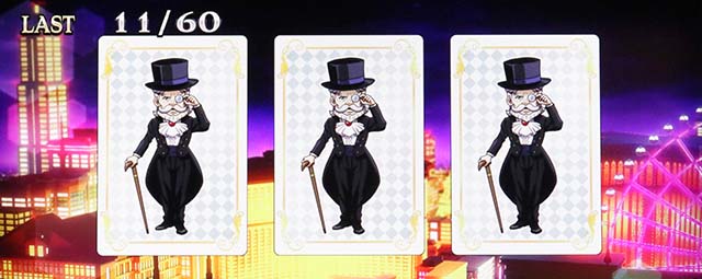 スマスロスーパーブラックジャックボーナス中11枚役ベルトランプ