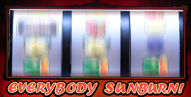 てぃだどんどんスマスロEVERYBODY SUNBURN！ランプ
