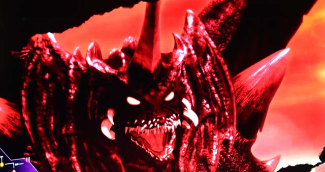 スマスロゴジラボーナス終了画面