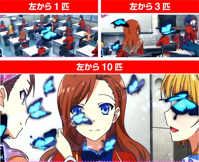 スマスロようこそ実力至上主義の教室へようじつよう実蝶々演出