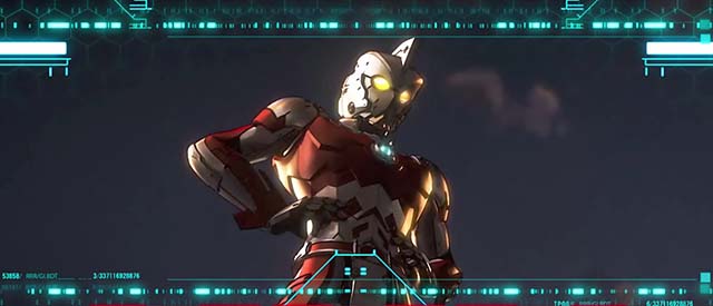 L ULTRAMANウルトラバトルモードAT終了画面