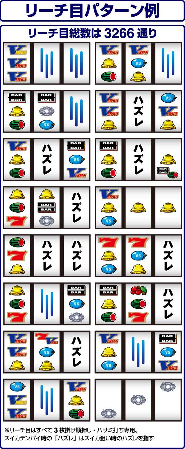 バーサスリーチ目