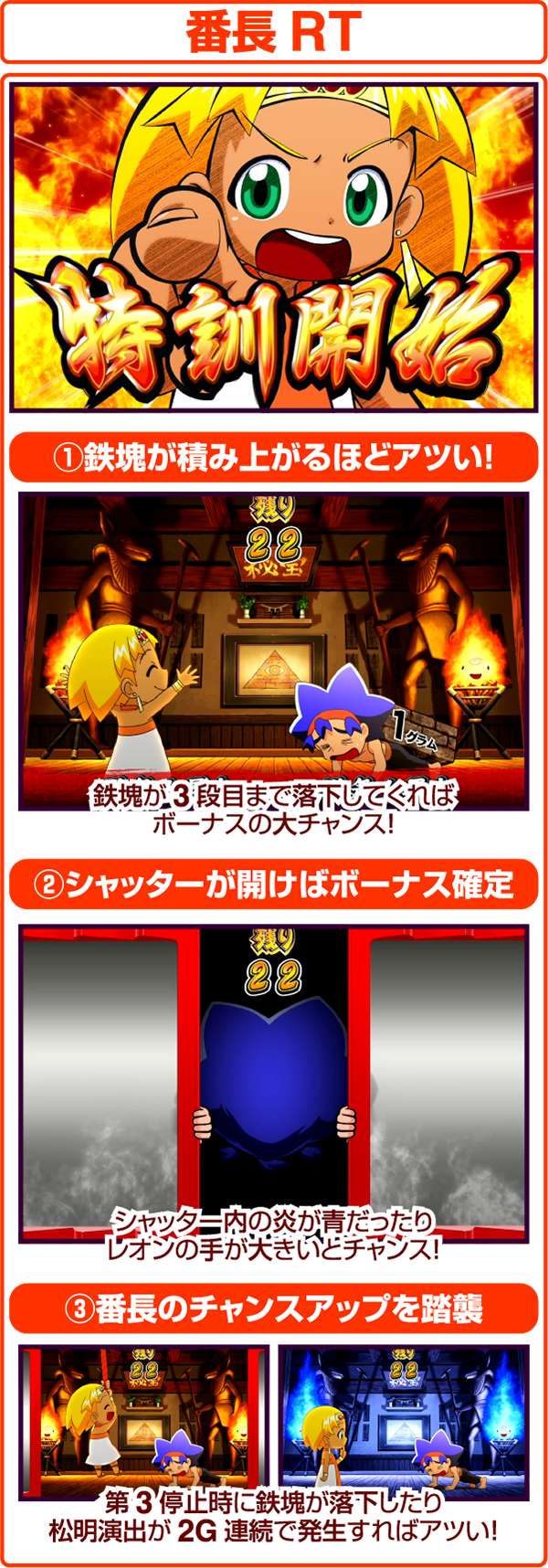 クレアの秘宝伝2番長RT・注目ポイントまとめ