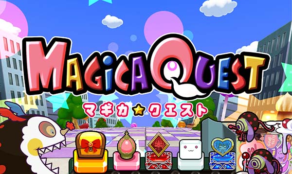 まどまぎ2マギカクエスト開始画面